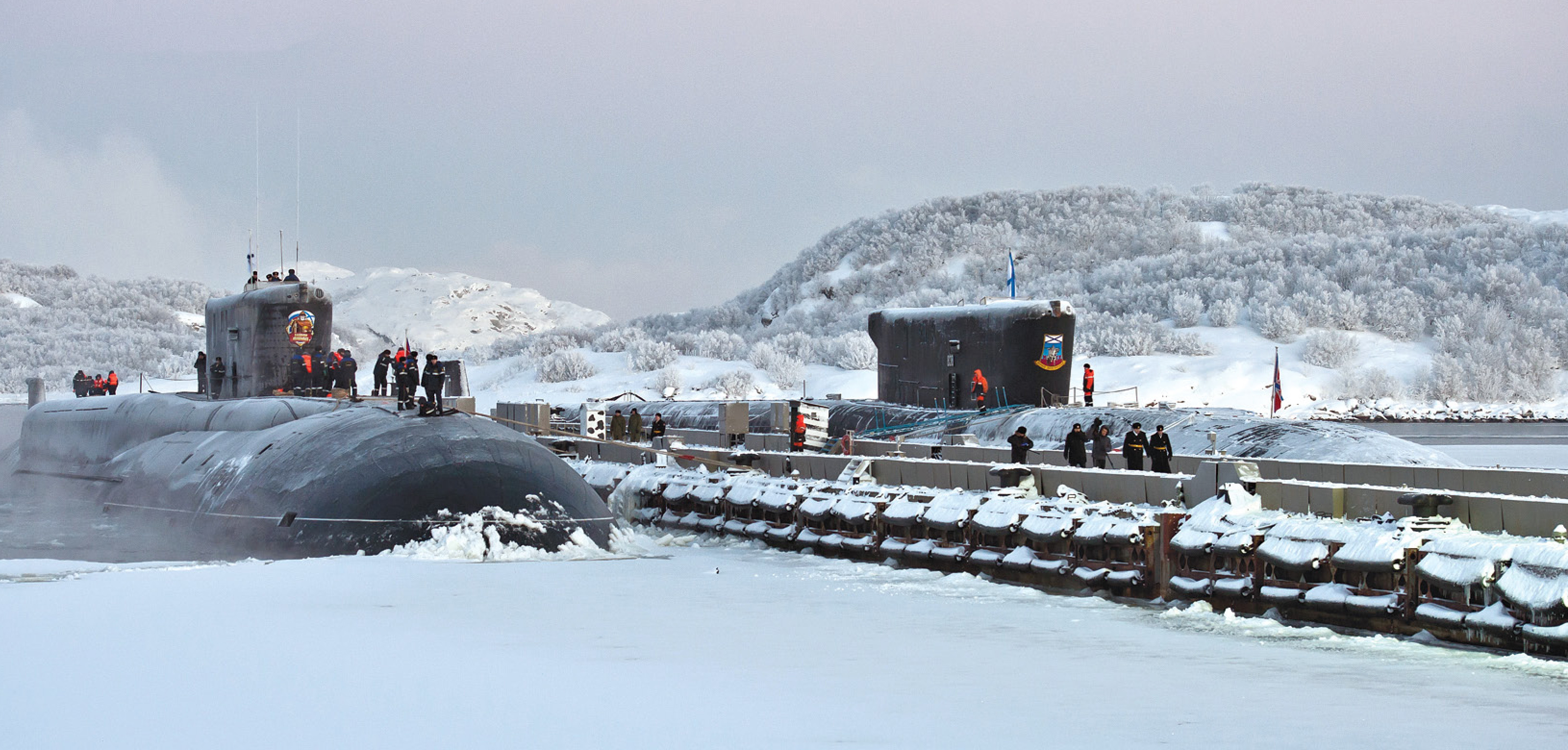 База атомных подводных лодок в Вилючинске (Камчатка) База атомных подводных лодок в Вилючинске (Камчатка)
