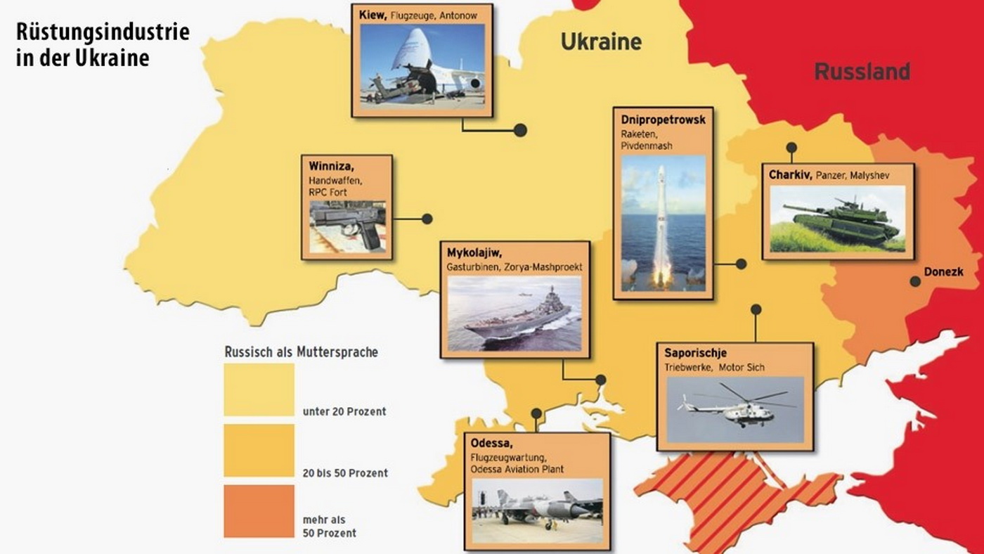 Промышленность украины схема