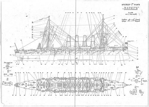 Крейсер варяг схема. Варяг бронепалубный крейсер чертежи. Крейсер Варяг чертежи.