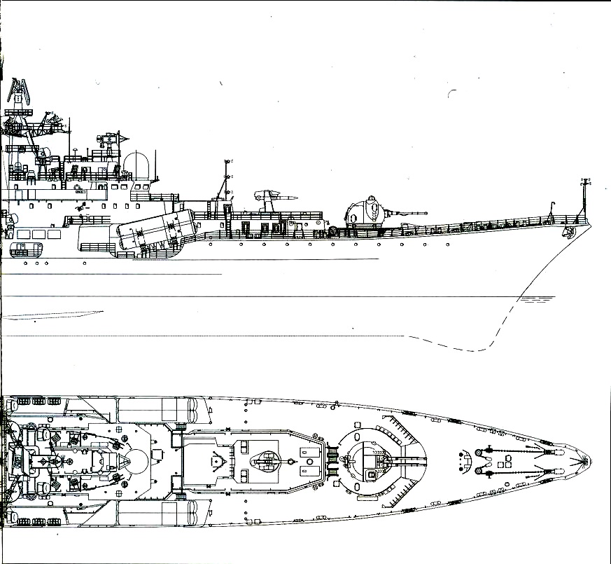 Эсминец беспокойный чертежи