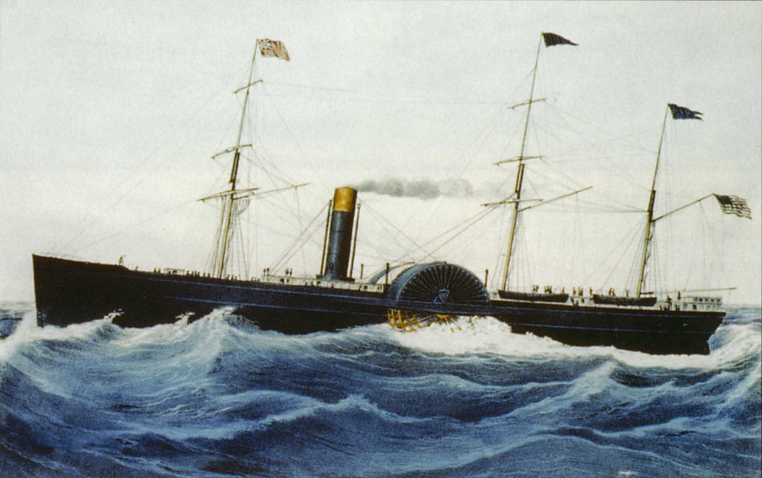 Образ парохода. RMS Baltic 1903. Атлантик лайнер 1873. Коллинс лайн пароходы Коллинз. Пароход Пасифик.