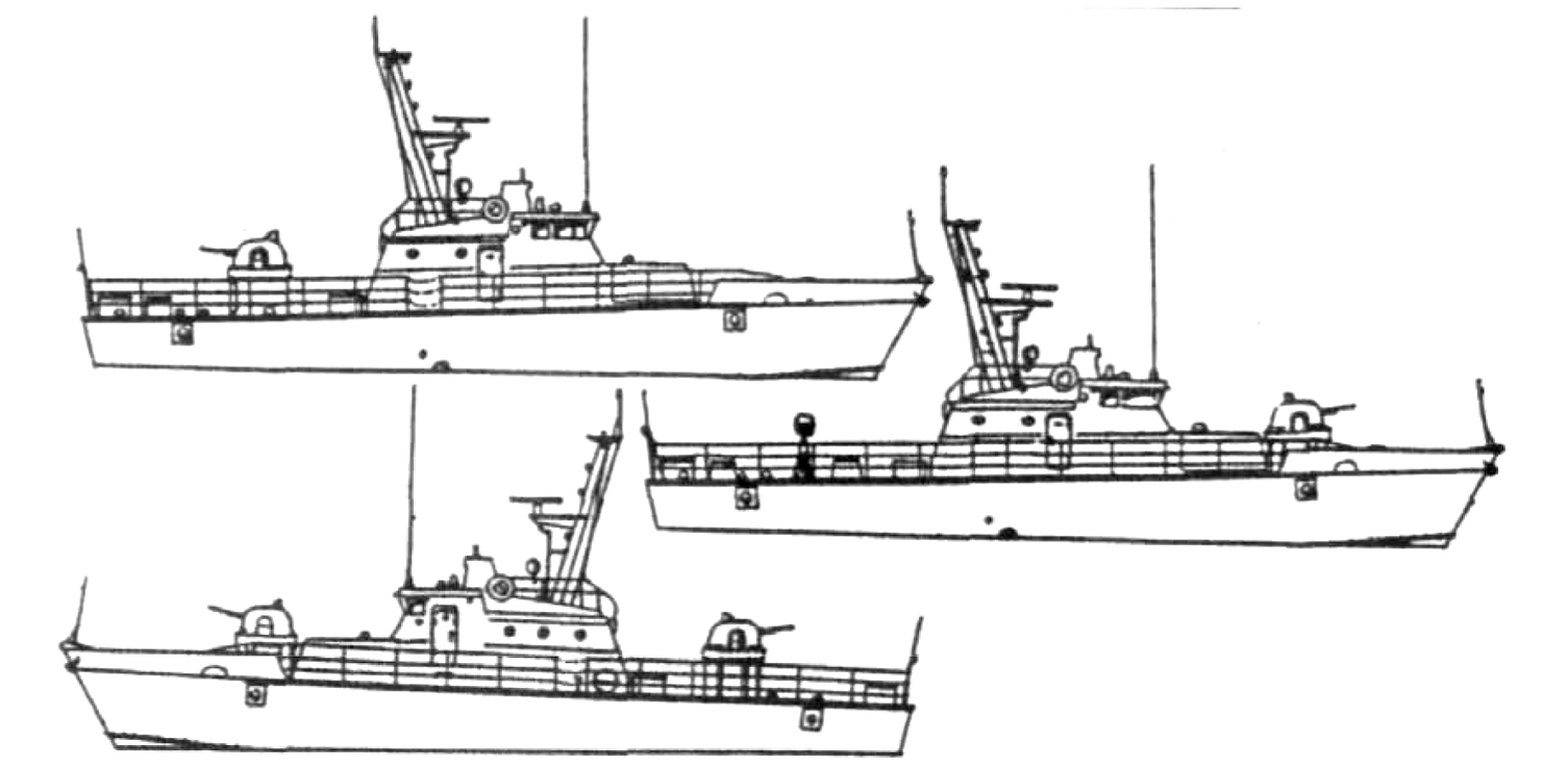 Сторожевые катера проекта 1400