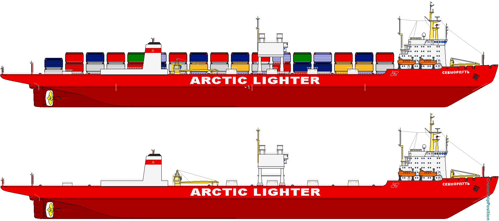 Lighter ship