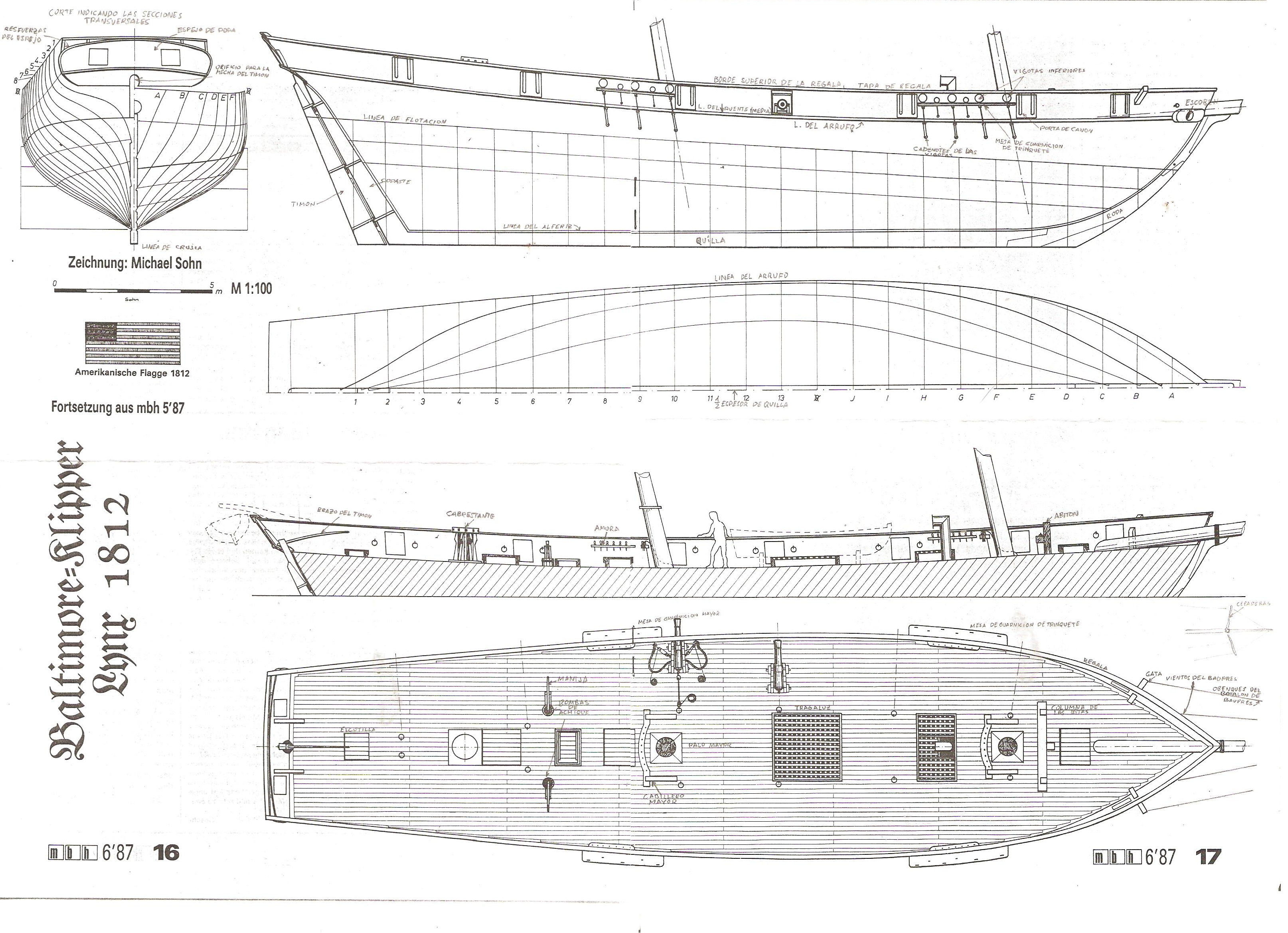 Halcon 1840 чертежи