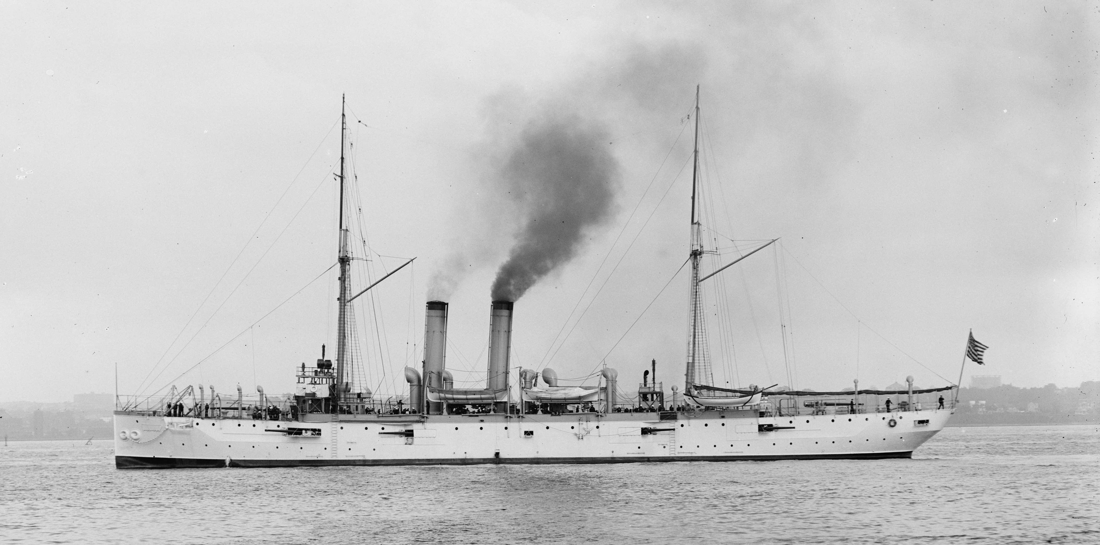 15 des. Крейсер Marblehead. Американский лайнер. S133-e-Cruiser.